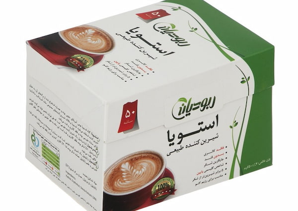 خرید و قیمت پودر استویا ساشه ای + فروش صادراتی